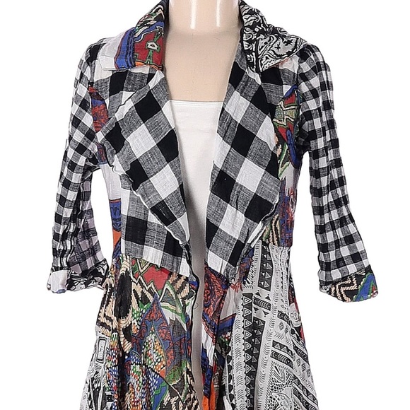 NWOT Beautiful Designer Feratelli Kimono in M - Picture 3 of 6